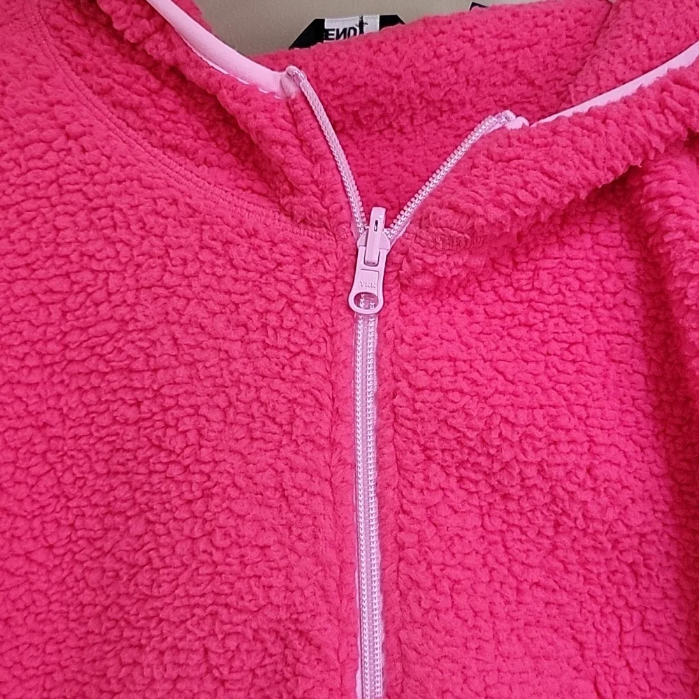 3/$12 CUTEST EVER LANDS END SHERPA HOODIE - Picture 2 of 9